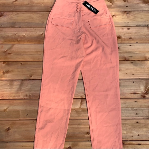 Boohoo WOVEN CONTRAST STITCH POCKET PANTS US - 6 - BEST DEAL - NEW WITH TAGS - Picture 8 of 8